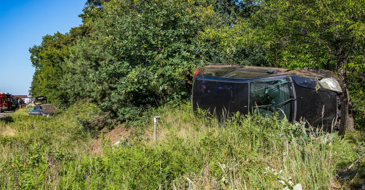 Drei Verletzte nach Unfall am Mönchhof-Dreieck