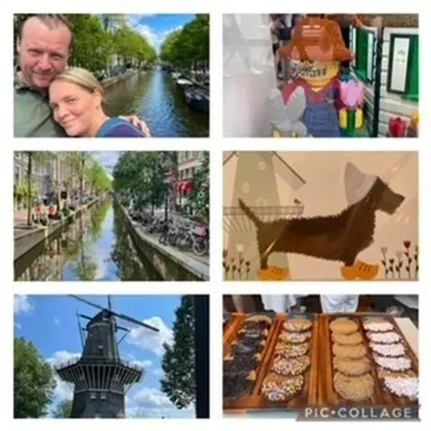 Amsterdam statt Kopenhagen: Julia und Matthias Schäfer haben das Beste aus ihrem geplatzten Dänemark-Wochenende gemacht. 