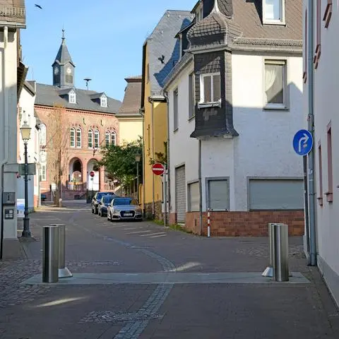 In Geisenheim gibt es seit dem vergangenen Jahr bereits drei fest installierte Zufahrtssperren.