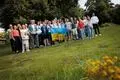 Eine Kinder- und Jugendgruppe aus der befreundeten ukrainischen Stadt Browary ist zu Besuch im Kreisjugendheim Heisterberg.