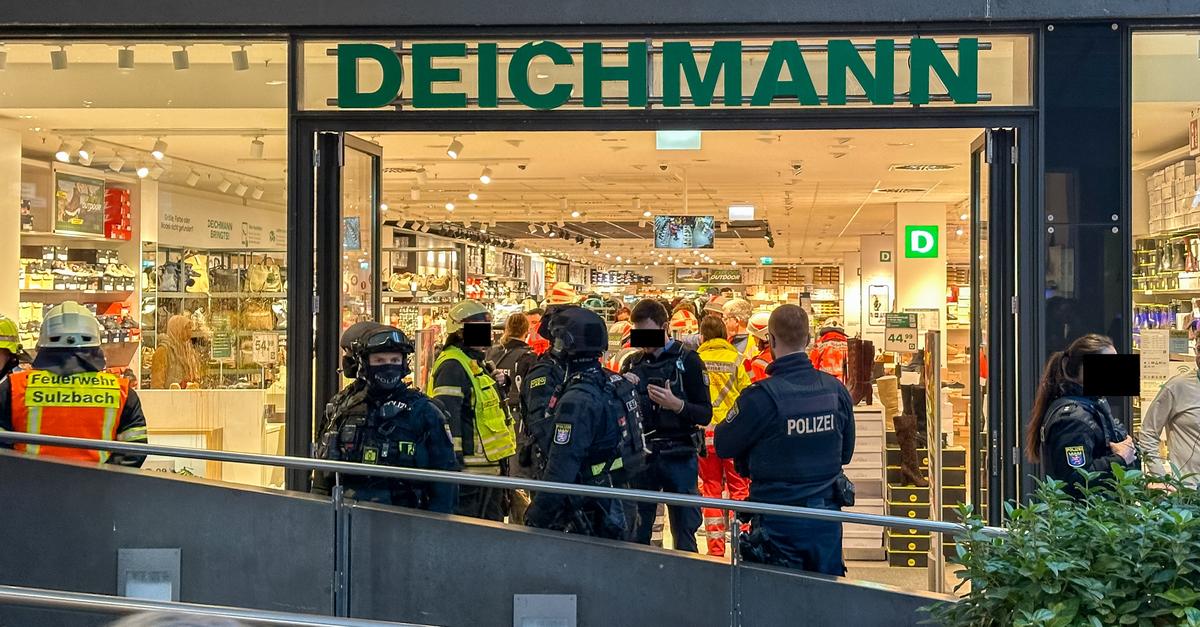 Argument at the Main-Taunus-Zentrum: Man attacked with pepper spray gun