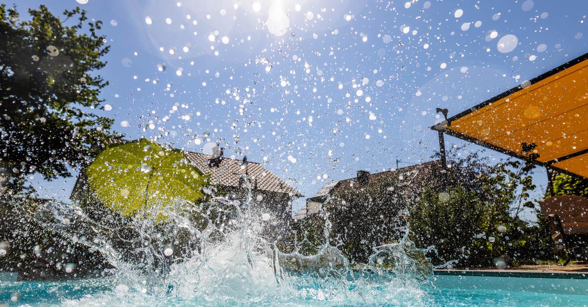 Are private pools an environmental sin in dry summers?