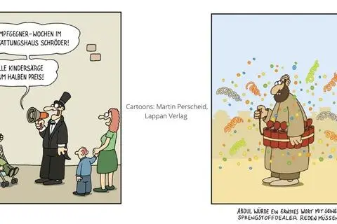 Buch 'Der Fette Perscheid' – Cartoon-Sammlung Des Meisters Des Schwarzen Humors