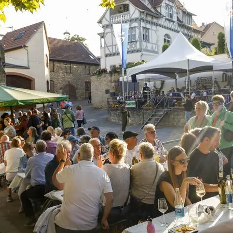 Kellerwegfest Guntersblum Foto: Stefan Sämmer/sfs 22.08.2025