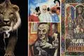Links: Das Modell des Höhlenlöwen ist Teil der „Eiszeit-Safari“ in den Mannheimer Reiss-Engelhorn-Museen. Oben: „Die Mannheimer Kunsthalle zeigt James Ensor. Unten: Max Beckmann im Frankfurter Städel. Rechts: Friedrich Barbarossa aus der Weingartner Welfenchronik in Mainz.