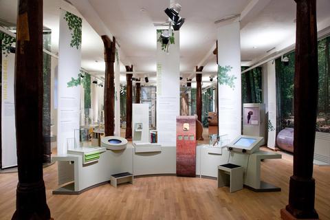 Das „Bioversum“ im ehemaligen Zeughaus des Jagdmuseums Kranichstein ist ein Mitmachmuseum zum Thema Wald und Biodiversität. Archivfoto: Horst Ziegenfusz