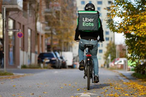Uber eats expandiert nun auch in Darmstadt.
