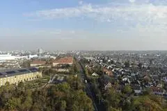 Die ICE-Trasse soll entlang der Eschollbrücker Straße in Darmstadt stadtauswärts zunächst im Tunnel verlaufen.