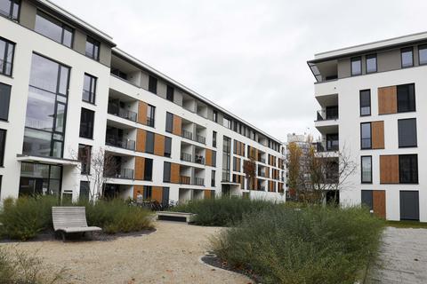 Wohnungen wurden in den vergangenen Jahren in Darmstadt etliche gebaut wie hier im Berliner Carrée.  Foto: Guido Schiek
