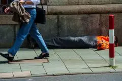 Der Paritätische meldet mehr Wohnungslose in Hessen – gefordert sind mehr bezahlbare Wohnungen und Prävention. (Archivbild)