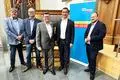 Im Orgel-Art-Museum präsentieren sich die ersten fünf Kandidaten der FDP-Liste für den Kreistag (v.l.): Kirns Stadtbürgermeister Frank Ensminger, Eugen Krax, Thomas Bursian, der Bad Kreuznacher Oberbürgermeister Emanuel Letz und Christoph Anhäuser.