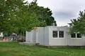 Die provisorischen Wohncontainer in zwei Kitas, wie hier im Wichernweg, sollen bald Geschichte sein: Ab 2024 geht es in die Planung für energieeffiziente Festbauten.