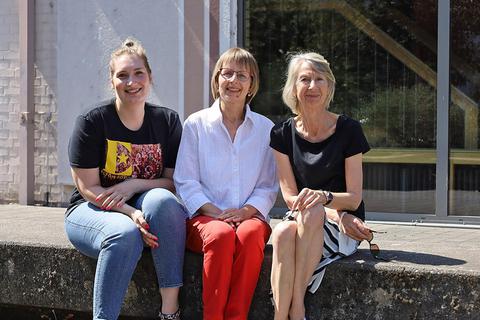 Die Ehrenamtslotsinnen Friederike Kalweit, Sonnja Semnet-Schneider und Gabriele Hillmer (von links) sind Ansprechpartnerinnen für freiwillige Helfer. © Archivfoto: Susanne Rapp