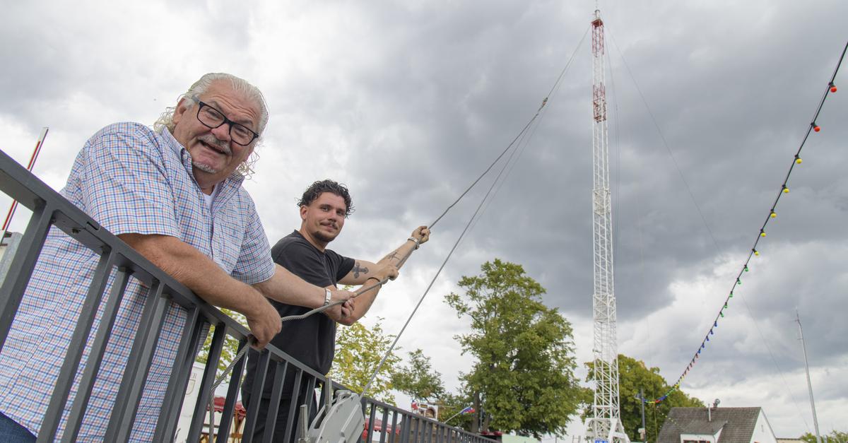 A life as a tightrope walker: Traber show at the Fisherman's Festival