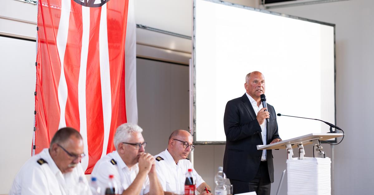 Groß-Gerauer Feuerwehr beim Kreisfeuerwehrtag in Allmendfeld gewürdigt