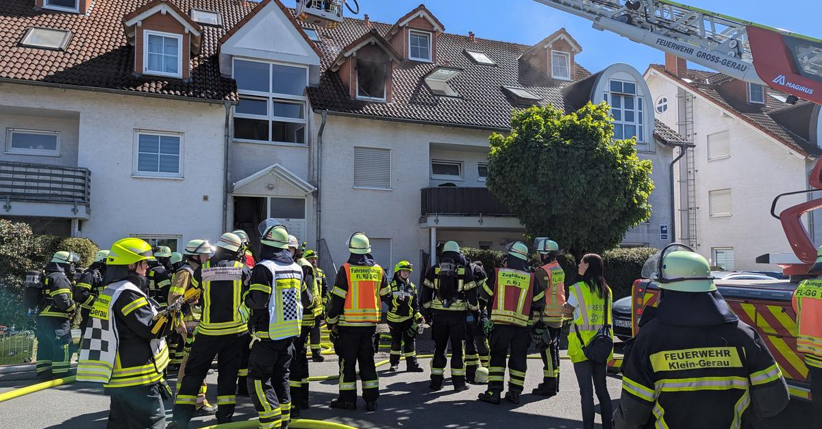 Wohnungsbrand in Klein-Gerau