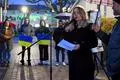 Cosima Kinkel (Junge Freie Wähler) hat die Mahnwache auf dem Marktplatz in Groß-Gerau kurzfristig organisiert.