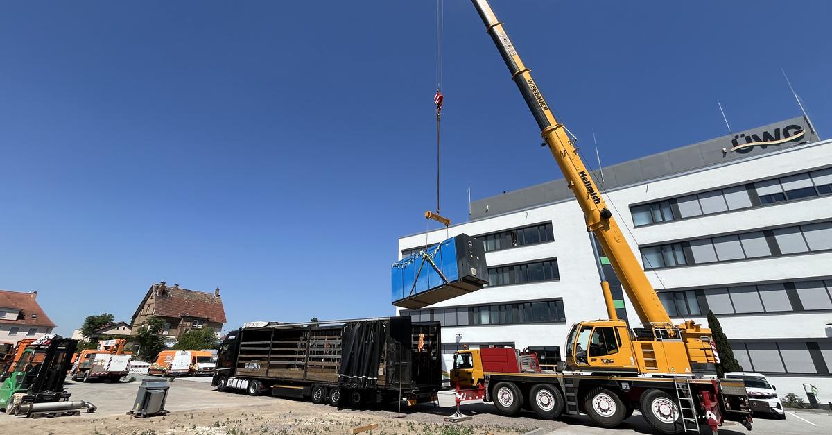 Used combined heat and power plant delivered to Ukraine