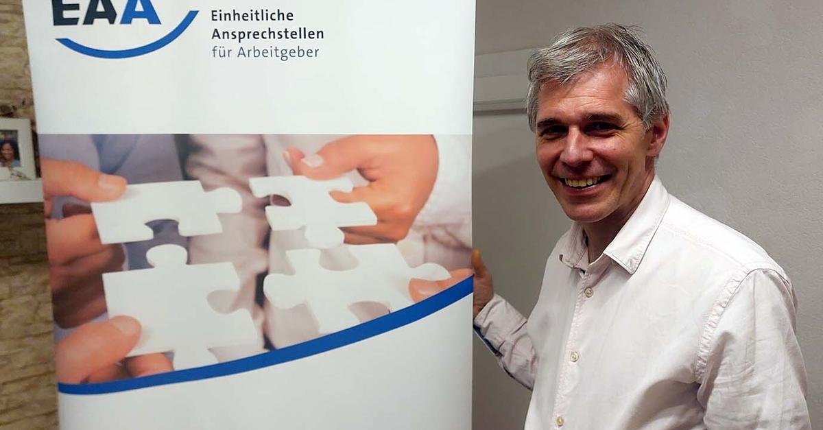 Rafael Nauheimer hilft Behinderten beim Berufseinstieg