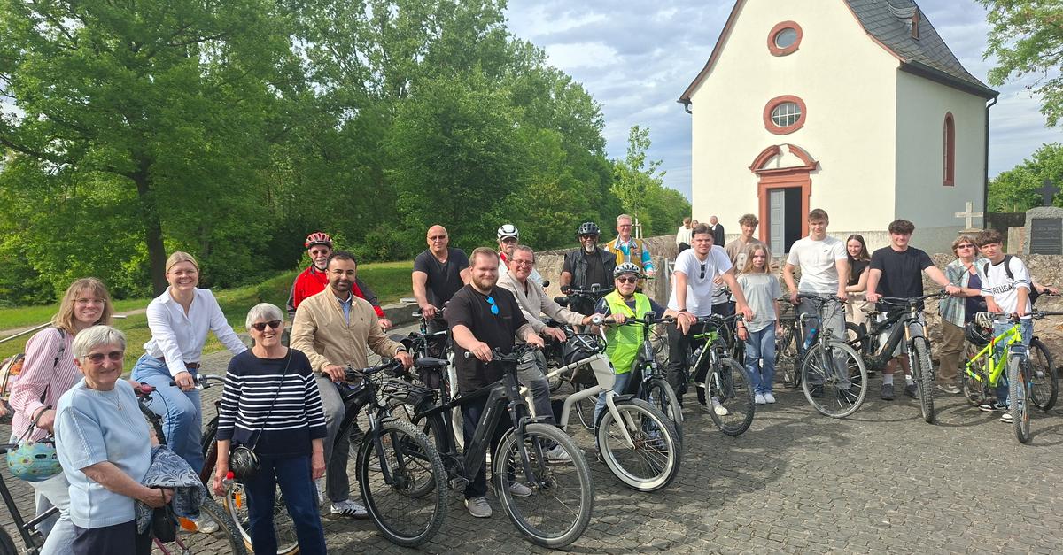 Raunheim: Mit Gottes Segen kräftig in die Pedale treten