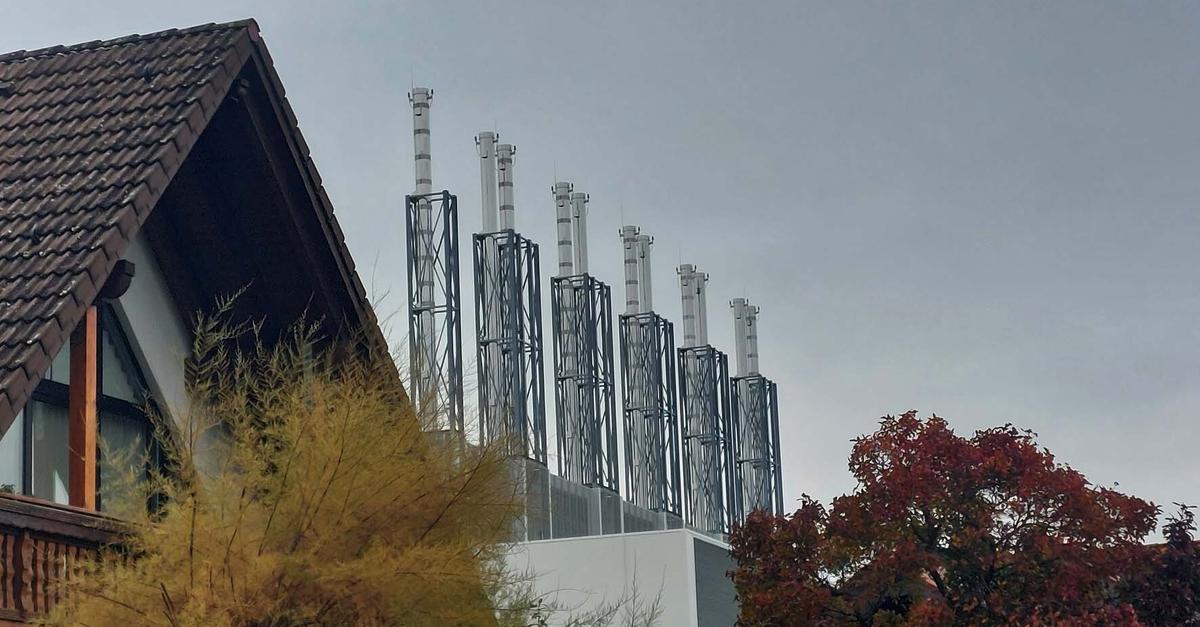 Raunheimer Rechenzentren: RP prüft Schornsteinhöhen