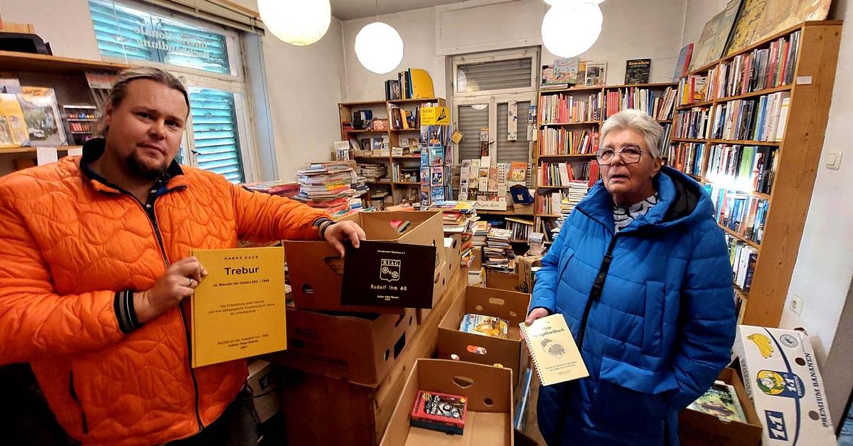Letztes Kapitel in Buchhandlung in der Raunheimer Mainstraße