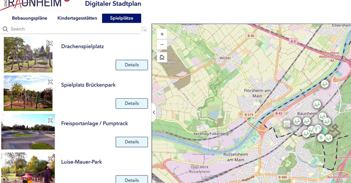 Digitaler Spielplatz- und Kita-Kompass vorgestellt