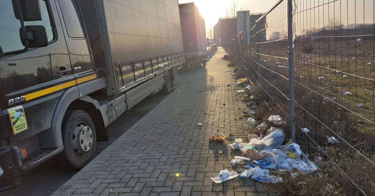 Stadtpolizei geht gegen campierende Kleinlasterfahrer vor