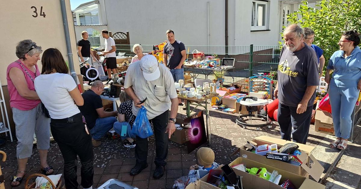 Schnäppchenjagd und Nachbarschaftspflege in Raunheim