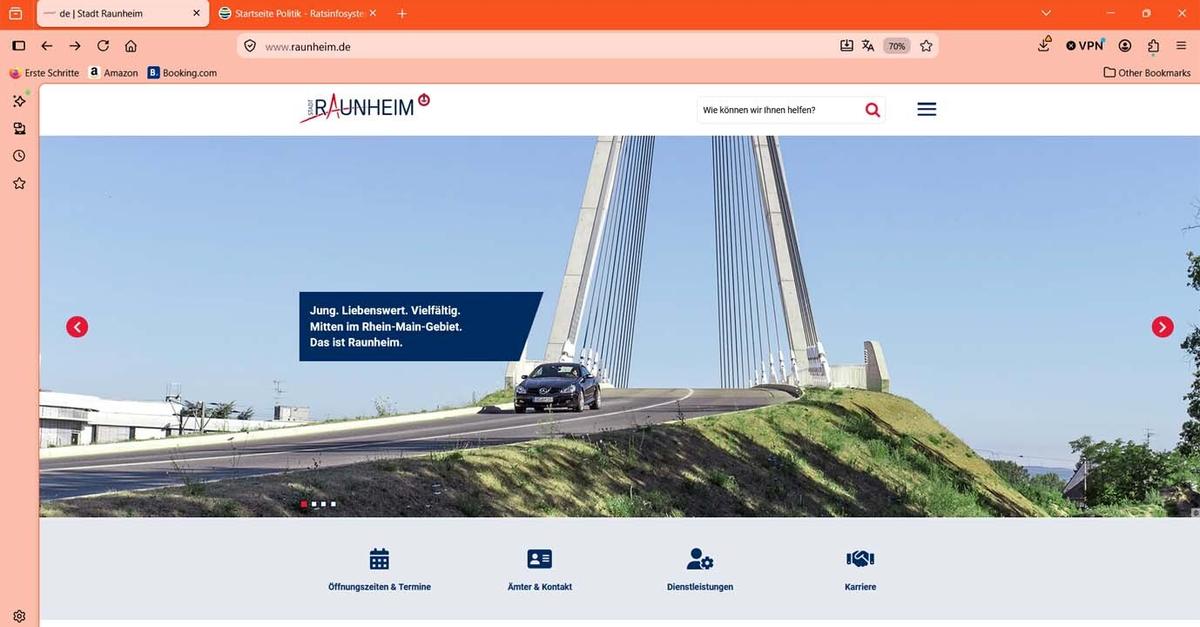 Raunheim startet neuen Internetauftritt im Corporate Design