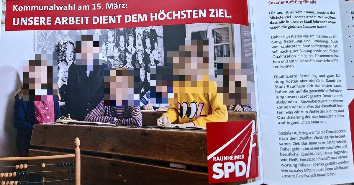 SPD wirbt mit Kindern von WsR-Stadtverordneten