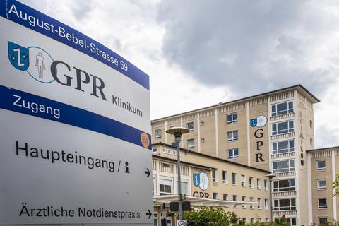 Die Lage am GPR-Klinikum Rüsselsheim ist entspannt. Immer weniger Menschen suchen wegen einer Covid-19-Erkrankung die Klinik auf. Archivfoto: Volker Dziemballa (VF