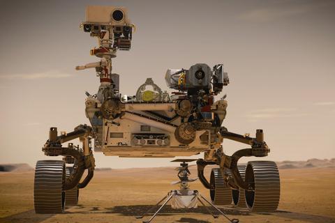 Der Marsrover "Perseverance". Foto: NASA/JPL-Caltech/dpa