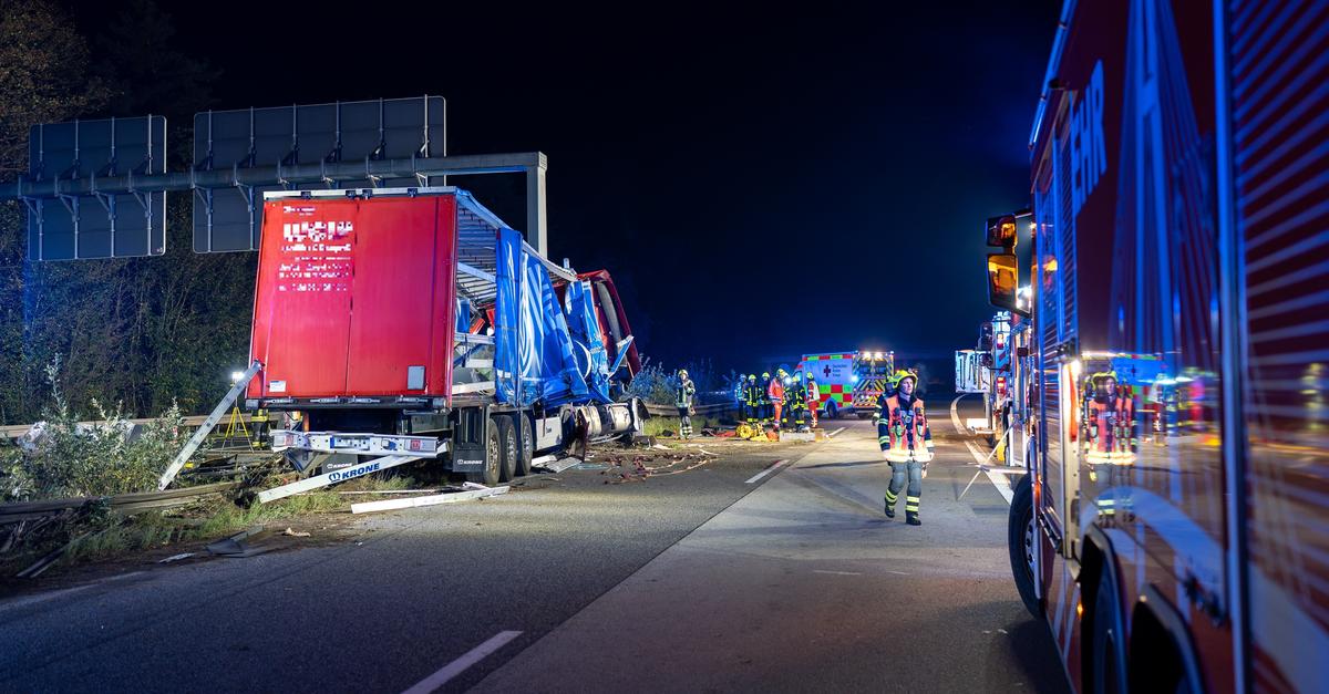 Tödlicher Lkw-Unfall bei Rüsselsheim – A67 gesperrt