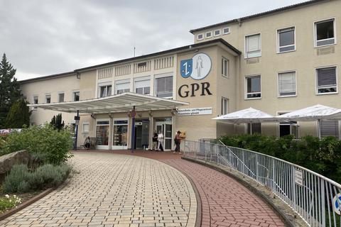 Eingang GPR-Klinikum Rüsselsheim
