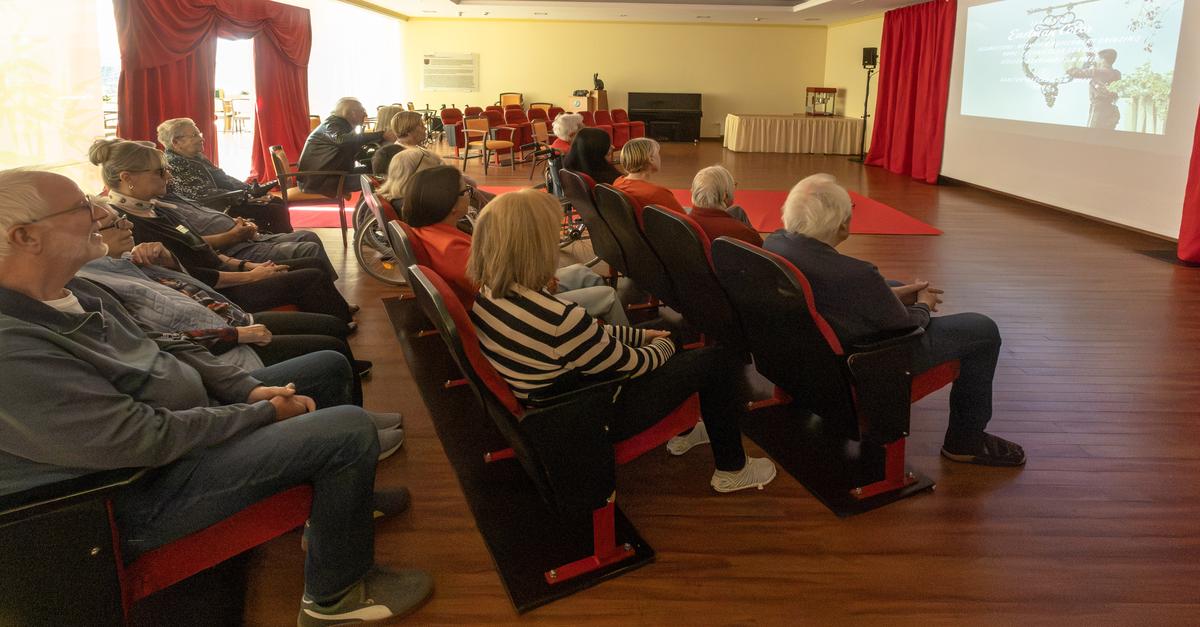 Mehrtägiges Kinofestival für Senioren in Rüsselsheimer Altenpflegeheim