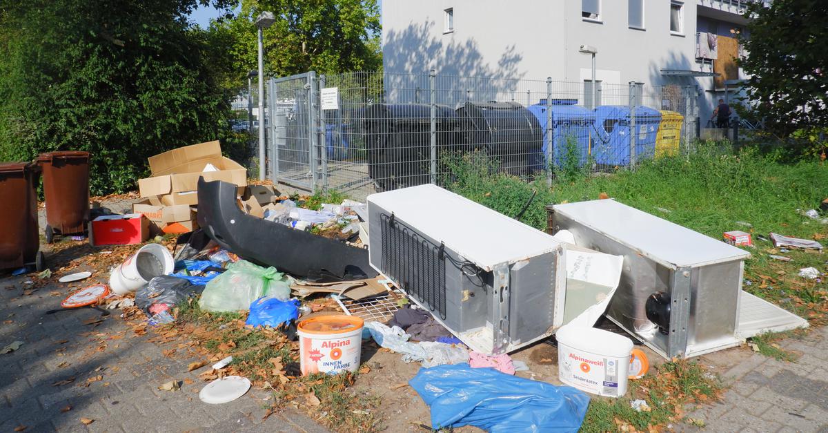 Illegal littering in Rüsselsheim is costing the town a lot of money