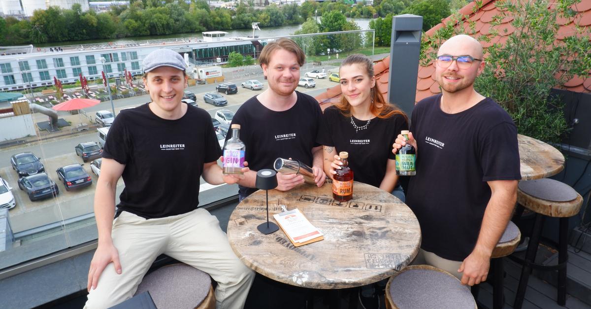 Erste Saison auf der Dachterrasse am Main