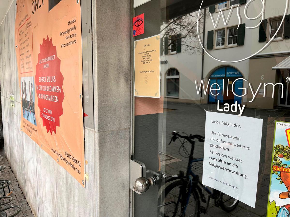 Frauenfitnessstudio in Rüsselsheim wegen Insolvenz dicht