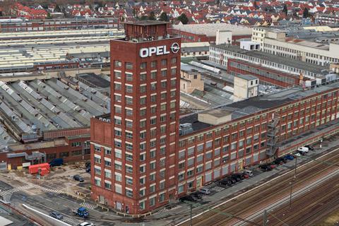 Das Opelwerk in Rüsselsheim. Simon Rauh