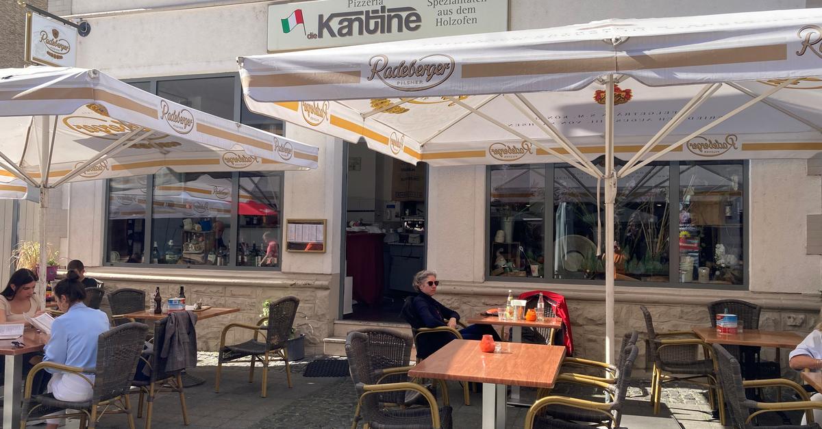 Die Rüsselsheimer Kantine bietet Pizza-Pause auf der Piazza