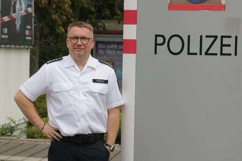Michael Schulz hat sich nach eigener Aussage schon immer gewünscht, einmal eine Polizeistation zu leiten. Foto: Ralph Keim