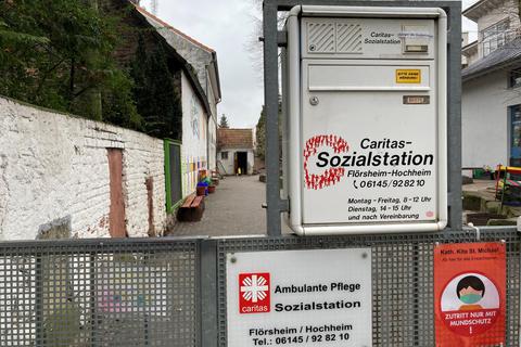 Trotz Corona und auch nach der Auflösung des Fördervereins geht die Arbeit der Sozialstation in der Grabenstraße ungehindert weiter. Foto: Jens Etzelsberger