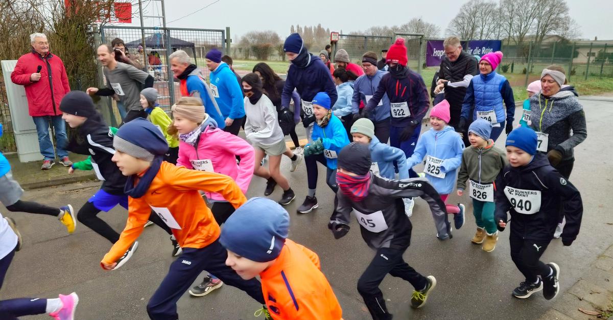 Silvesterlauf in Weilbach: Hat das mit der Gans zu tun?