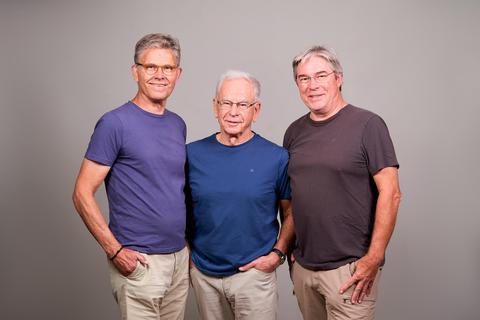 Die drei Mainzer Künstler Michael Kanitz, Peter Sikoras und Rudolf Ganz stellen ihre Werke in Hochheim aus. Foto:Michael Kanitz, Peter Sikora und Rudolf Ganz. 