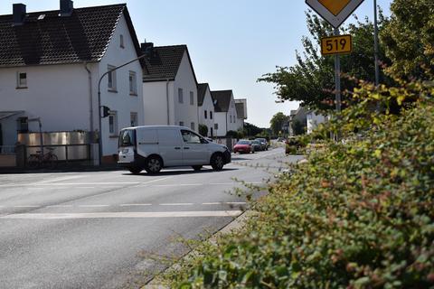 Auf der Rheingaustraße hat es insgesamt neun Verkehrsunfälle mit verletzten Personen gegeben, dreimal hat es im Kreuzungsbereich zur Ostpreußenstraße (Bild) gekracht. Foto: Marcel Großmann