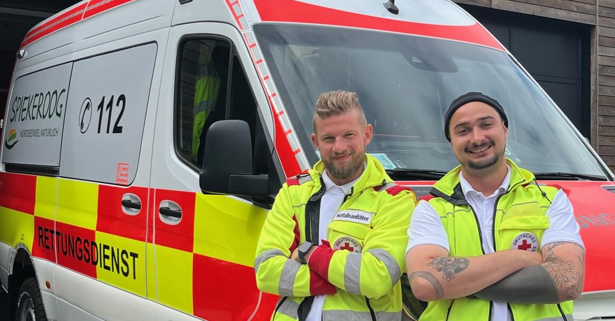 Spiekeroog: When the emergency doctor comes by bike
