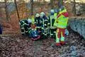 "Zwischen den Jahren" kommt es mitten im Wald unterhalb des Christenberg-Plateaus zu einem Hilfseinsatz der Münchhäuser Feuerwehr. Ein Wanderer muss gerettet werden.