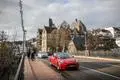 Die Weidenhäuser Brücke in Marburg: Auf der Fahrbahn sind Mängel festgestellt worden.