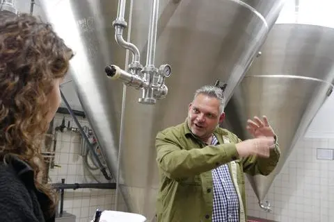 Seit 20 Jahren im Betrieb: Hans-Christian Bosch führt die Brauerei inzwischen in der elften Generation.
